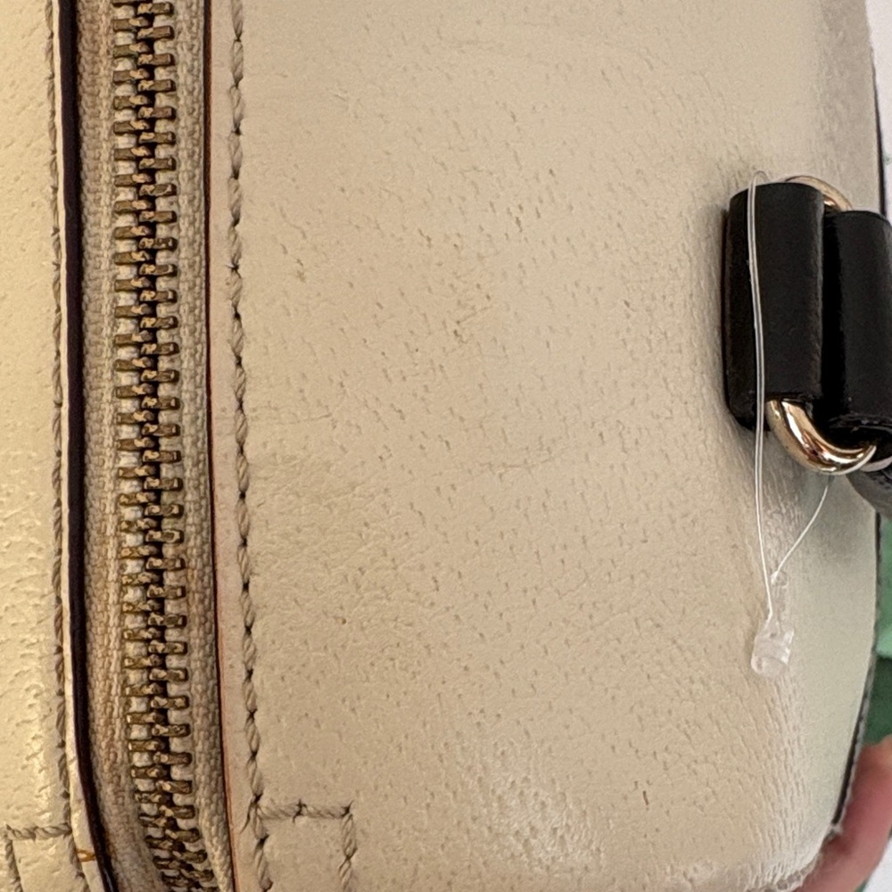 Kate Spade New York Two-Tone Satchel Bag – Black & Cream - Picture 12 of 15